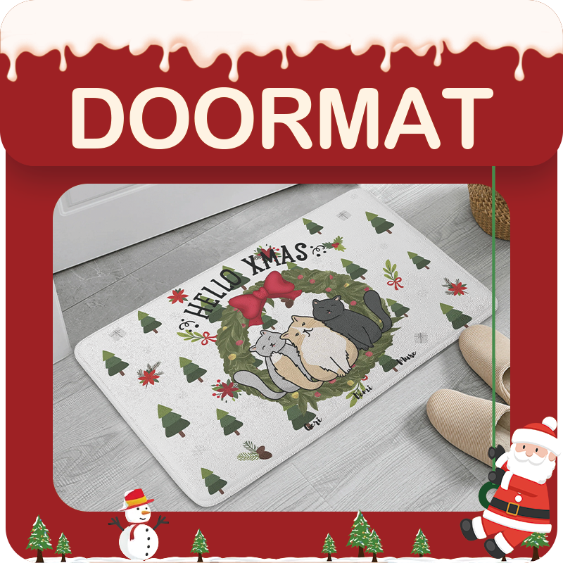 christmas doormat